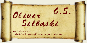 Oliver Silbaški vizit kartica